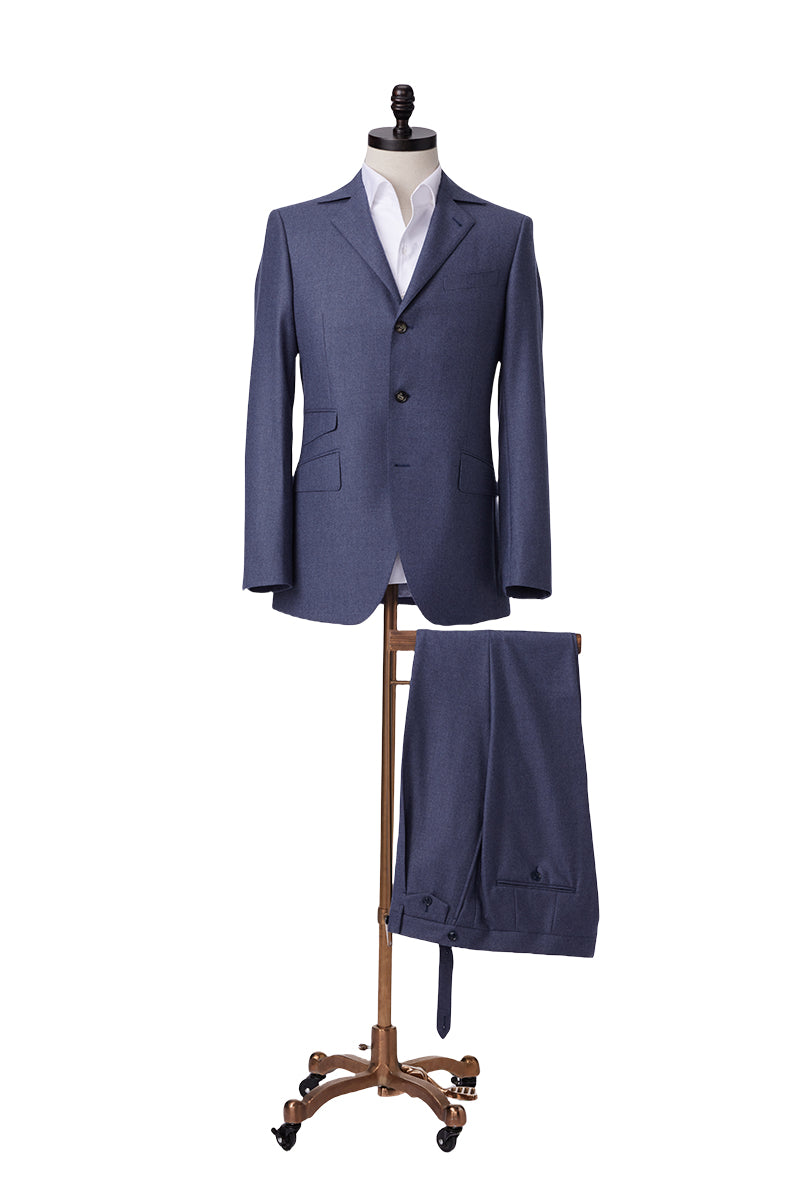 The Three Button Merino Suit