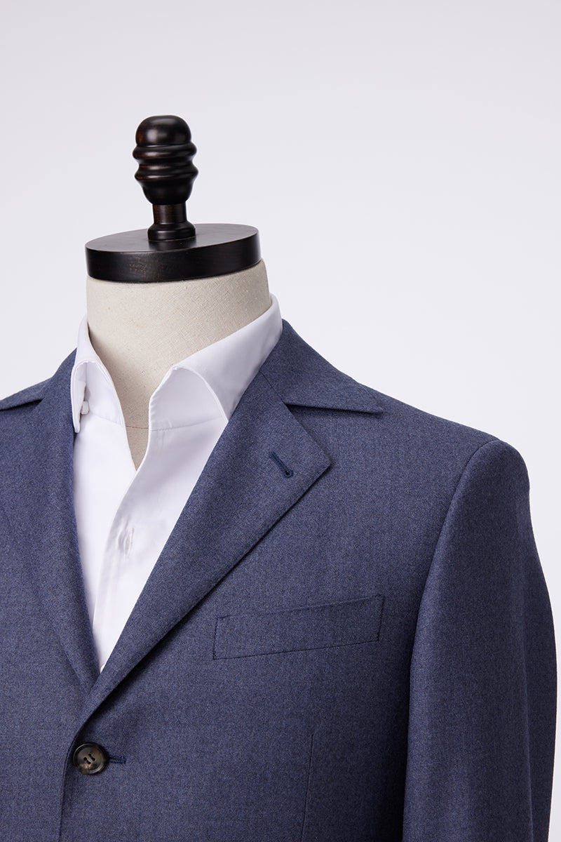 The Three Button Merino Suit