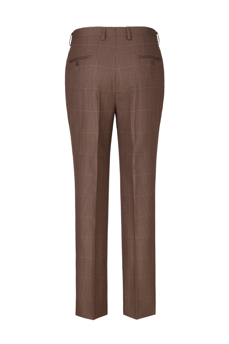 The Chestnut Glen Check DB Suit