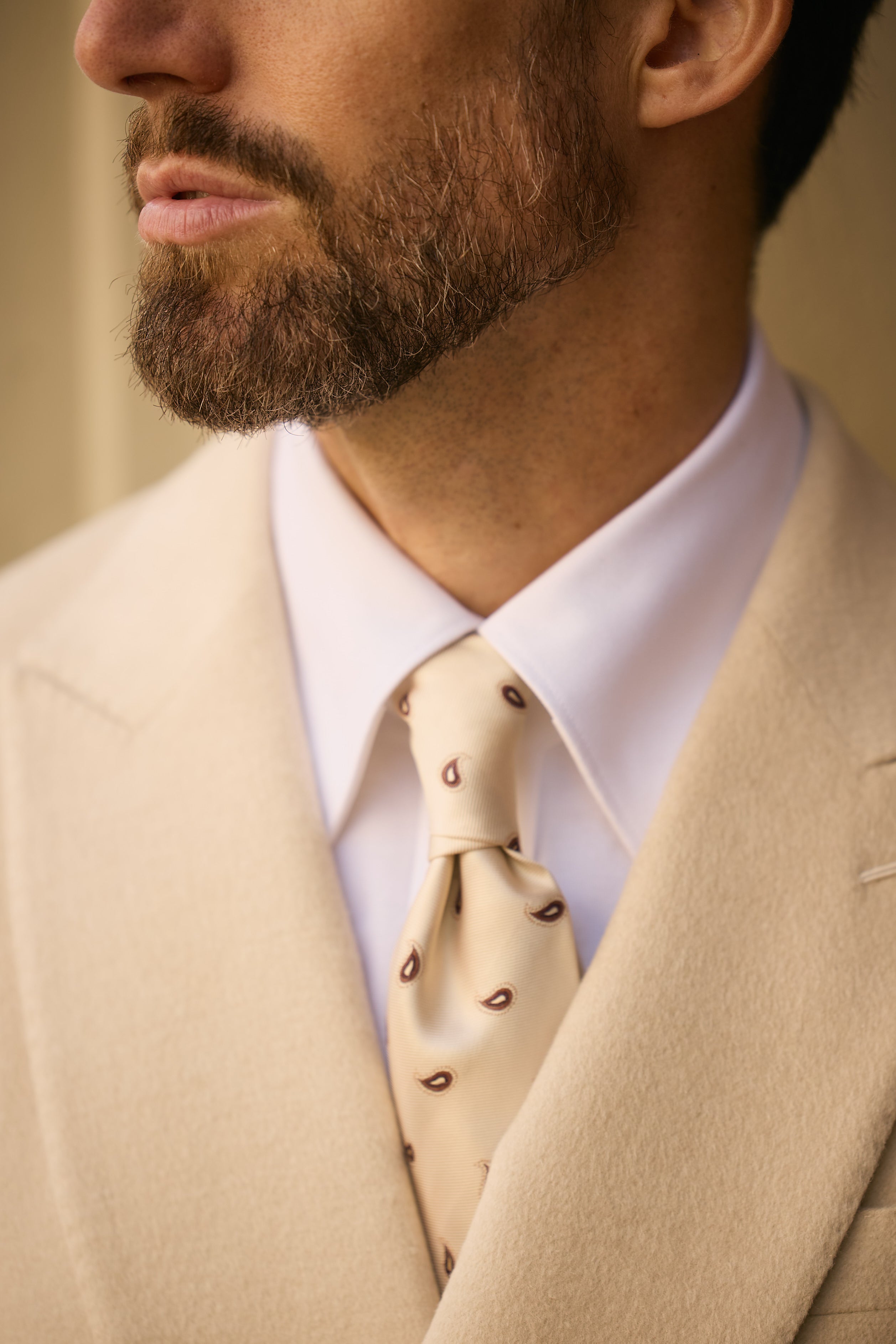 The Camel Silk DB Suit
