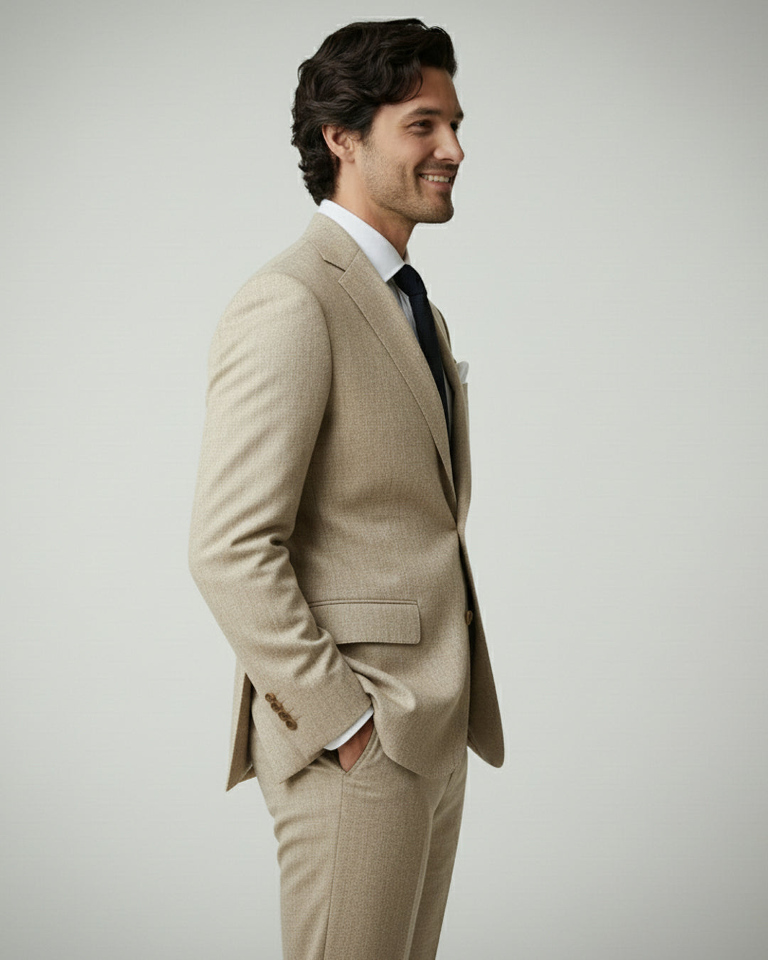 The Siena Beige Suit