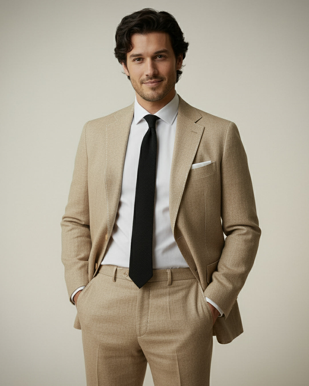 The Siena Beige Suit