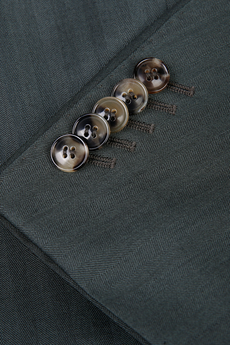 The Arc Herringbone DB Suit