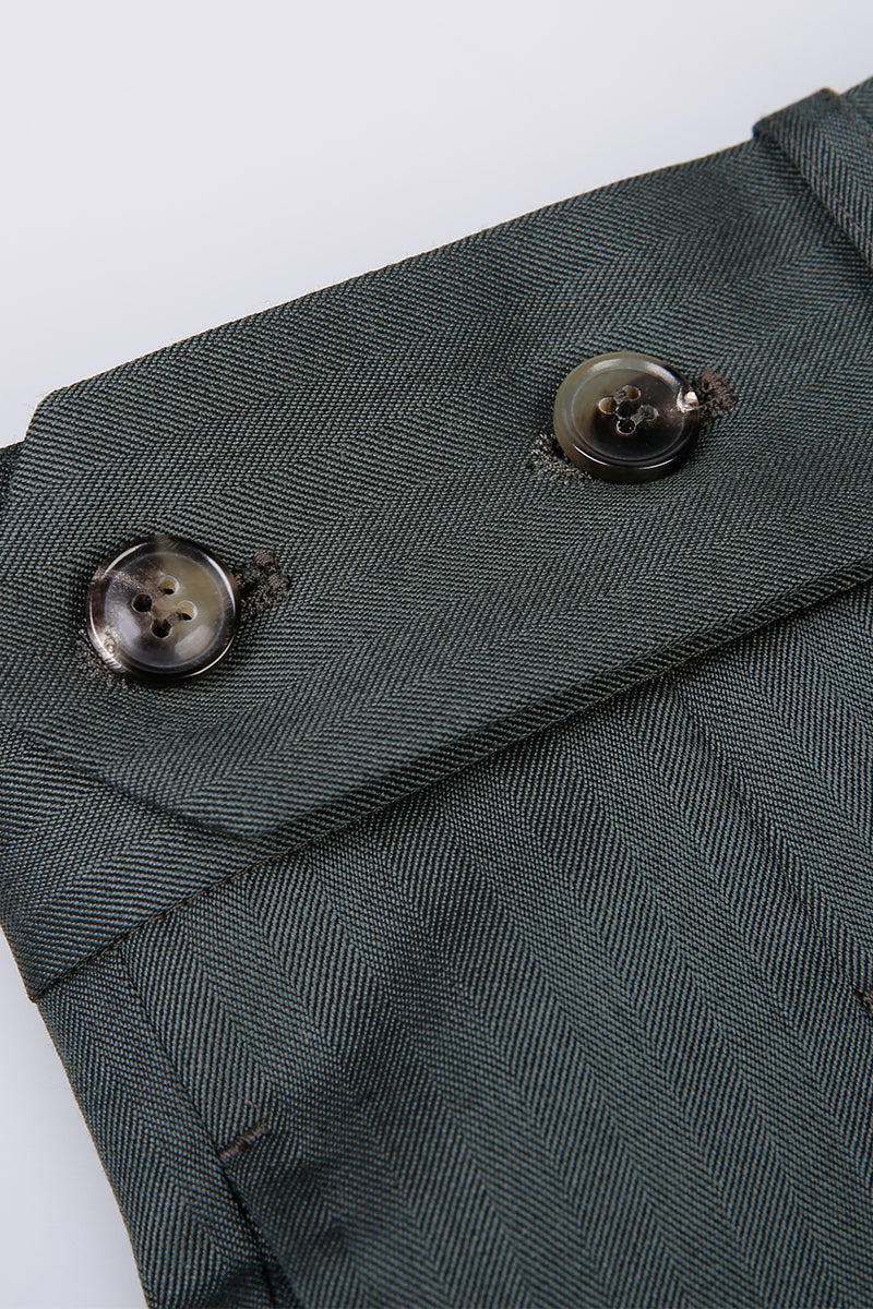 The Arc Herringbone DB Suit