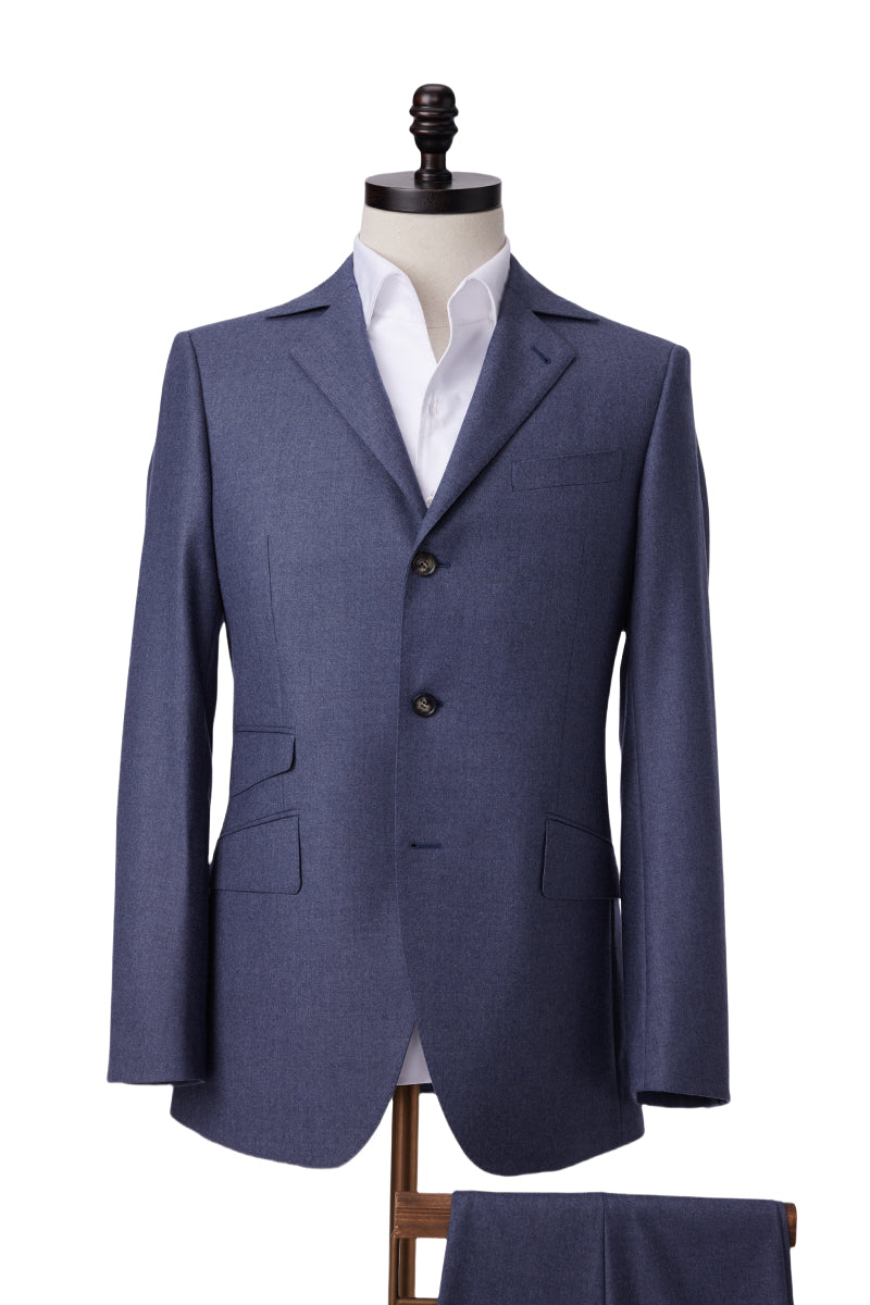 The Three Button Merino Suit