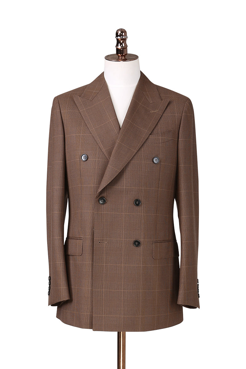 The Chestnut Glen Check DB Suit