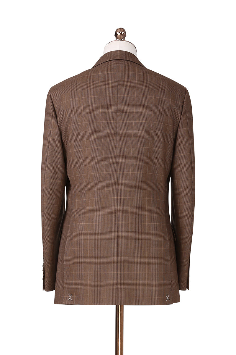 The Chestnut Glen Check DB Suit