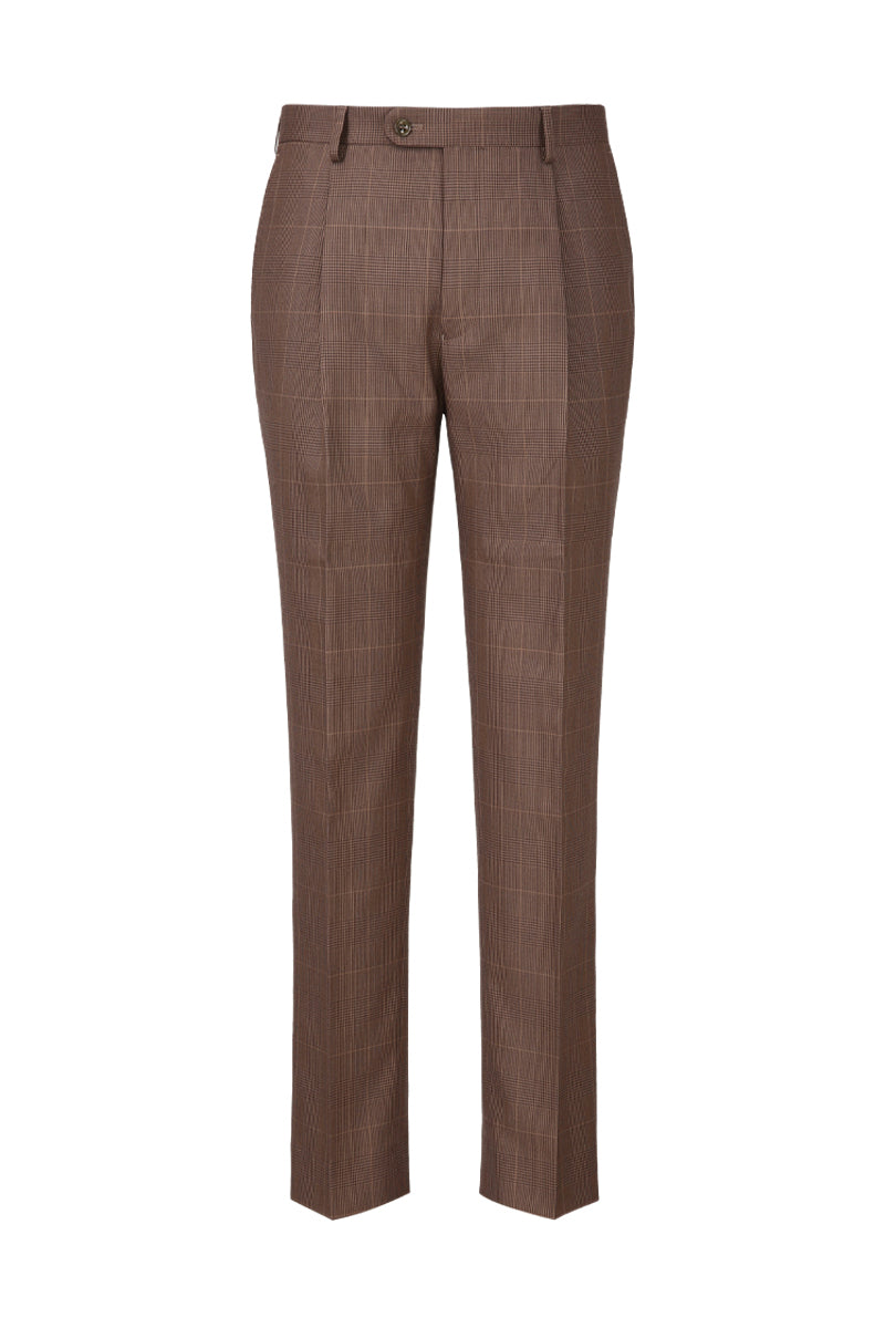 The Chestnut Glen Check DB Suit