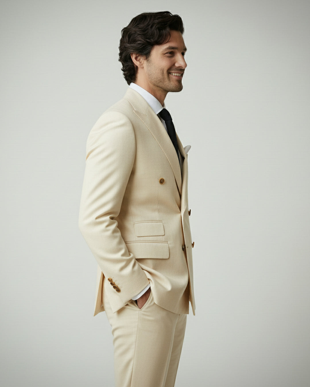 The Amalfi Cream Suit
