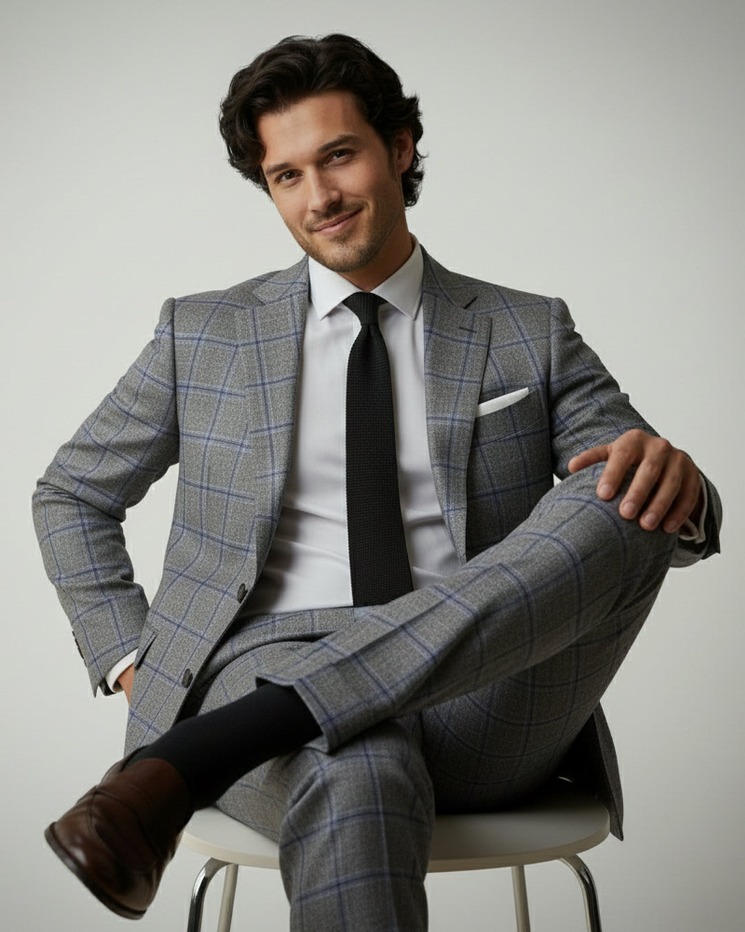 The Grey Glen Plaid Suit