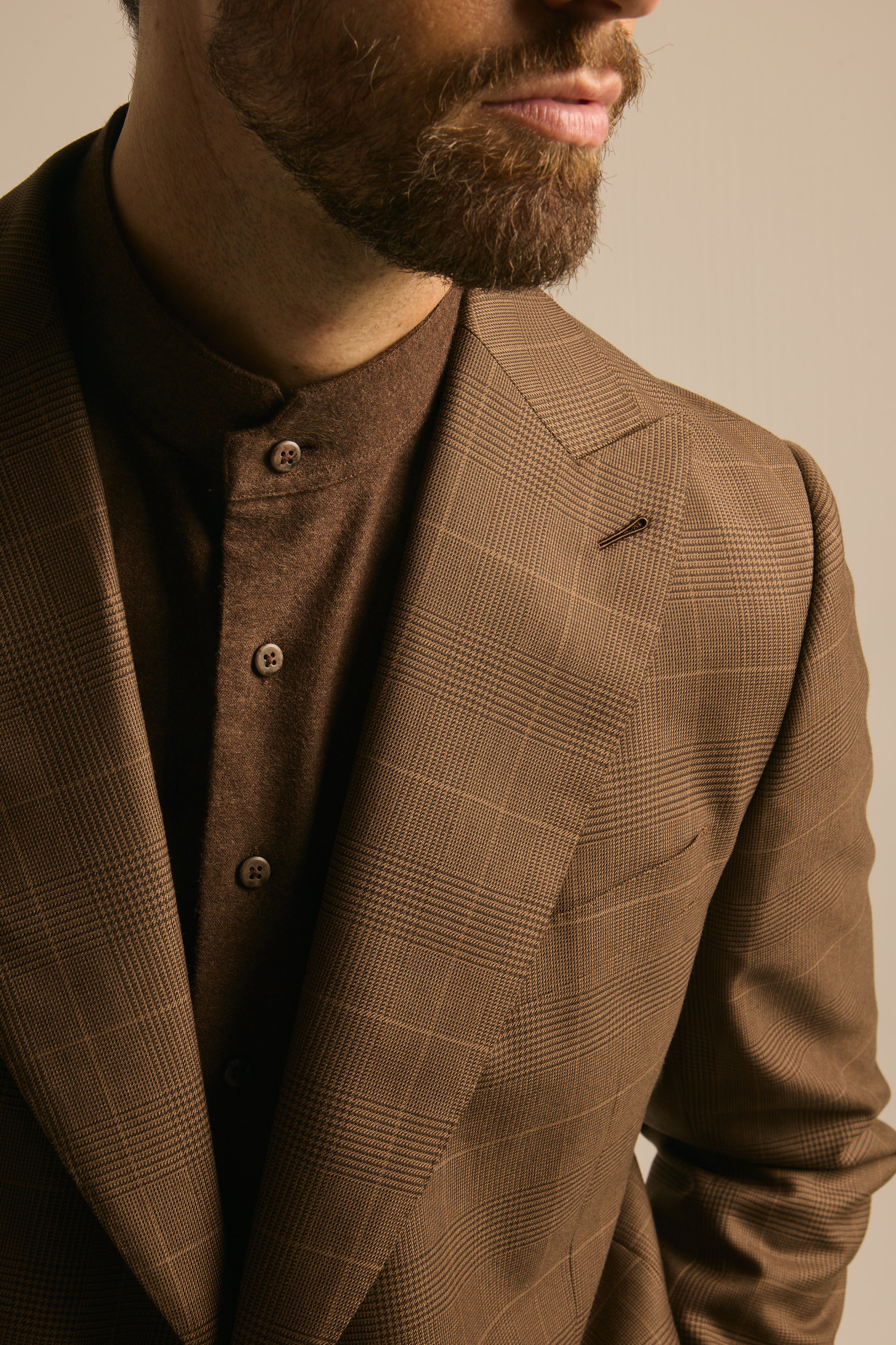 The Chestnut Glen Check DB Suit