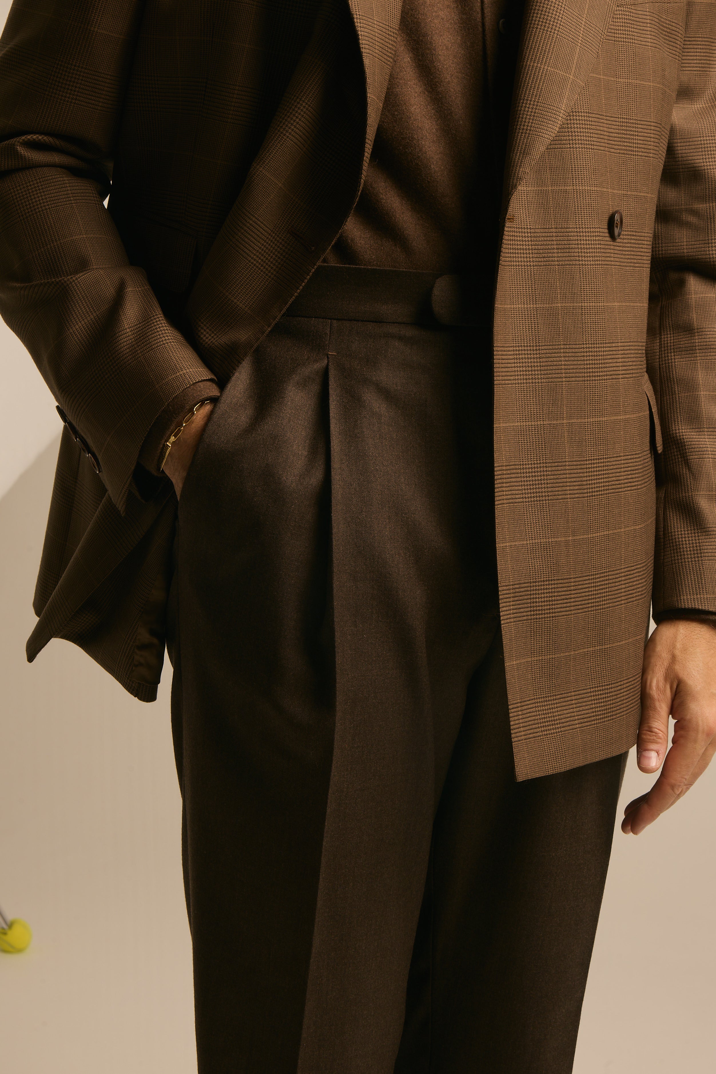The Chestnut Glen Check DB Suit