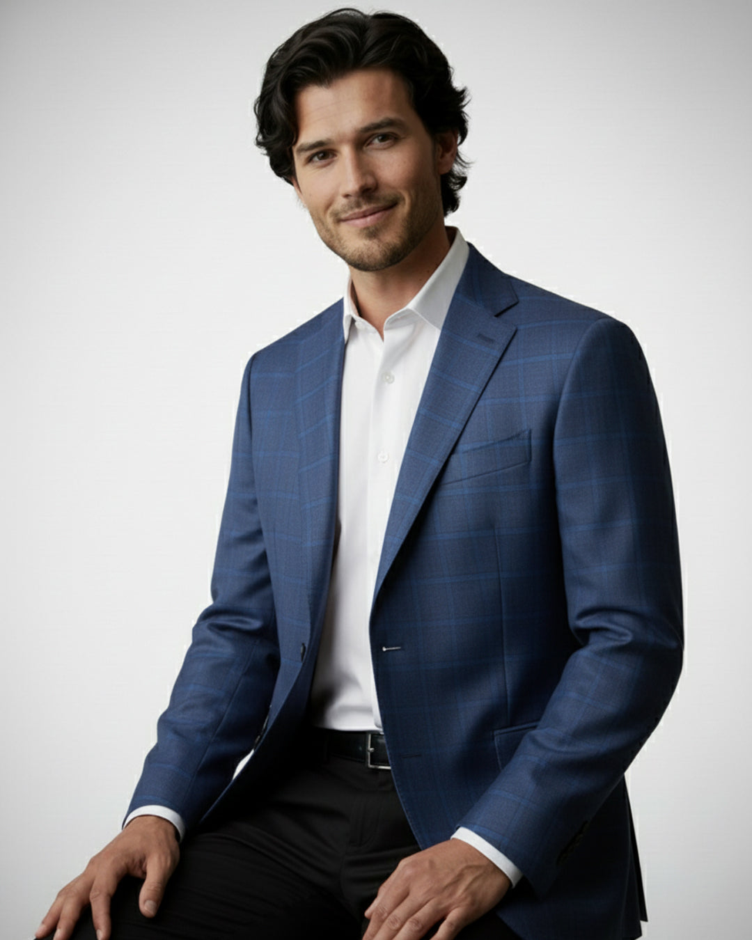 The Blue Windowpane Jacket