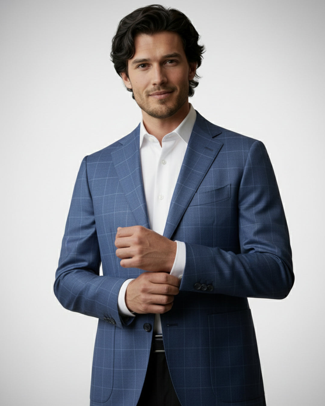 The Blue Windowpane Jacket