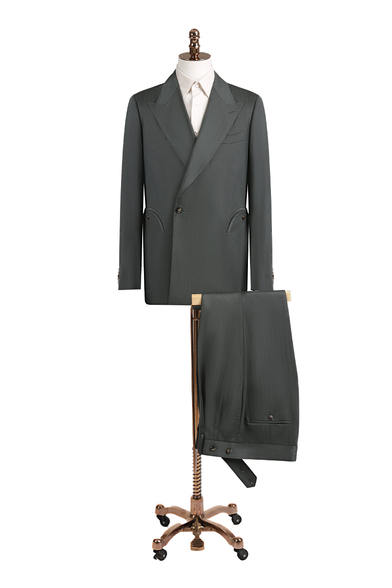 The Arc Herringbone DB Suit