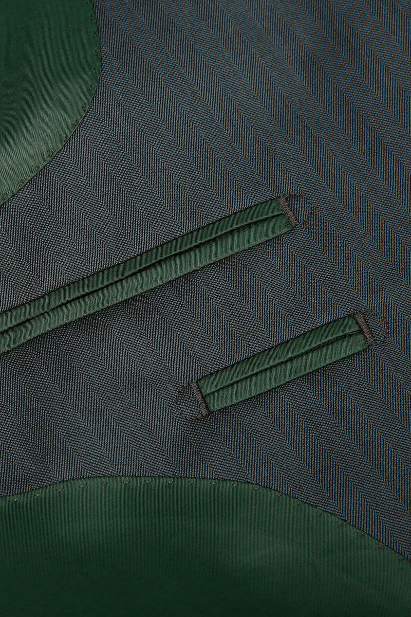 The Arc Herringbone DB Suit